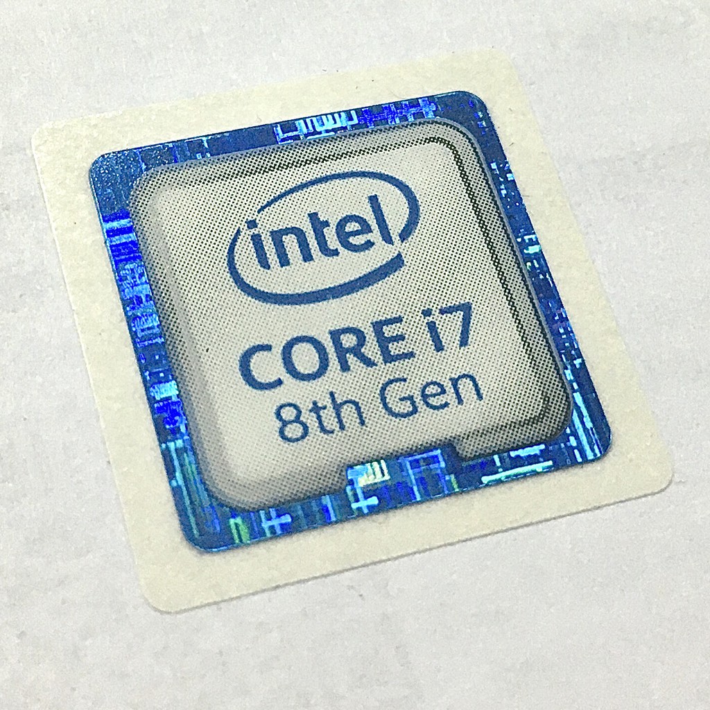 สติ๊กเกอร์ ติดโน้ตบุ๊ค หรือ พีซี Intel,AMD,HyperX ฯลฯ