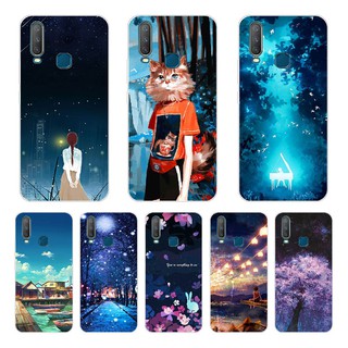 เคสโทรศัพท์มือถือ ซิลิโคน TPU ลายภาพประกอบ สําหรับ VIVO Y15 Y15 2020 Y12 Y17 Y19 Y30 Y50 Y95 Y91