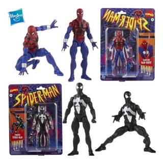 ตุ๊กตาฟิกเกอร์ Hasbro Spiderman Spider Man ขนาด 17 ซม. ของเล่นสําหรับเด็ก