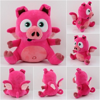 ของเล่นตุ๊กตาหมูบิน สีแดงกุหลาบ สําหรับเด็ก