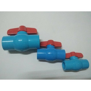 บอลวาล์ว PVC แบบสวม ตรา THAIFENG ขนาด1/2",3/4",1"