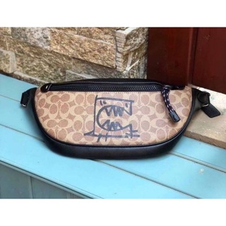 Coach Rivington Belt bag in signature Canvas