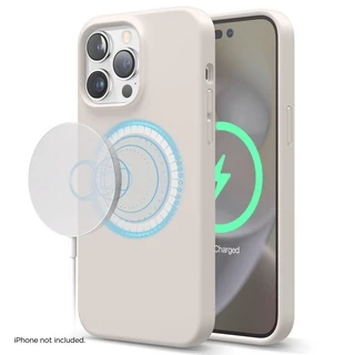elago เคส สำหรับ iPhone 14, 14 Plus, 14 Pro, 14 Pro Max MagSafe Silicone Case