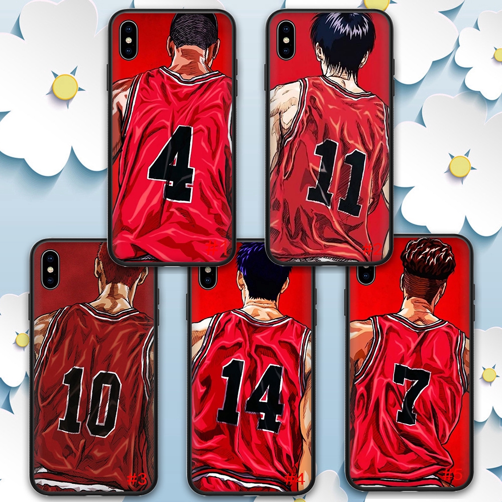 Slam Dunk Anime Soft Phone Case สําหรับ iPhone 11 11Pro 6 6s 7 8 Plus X XR XS Max