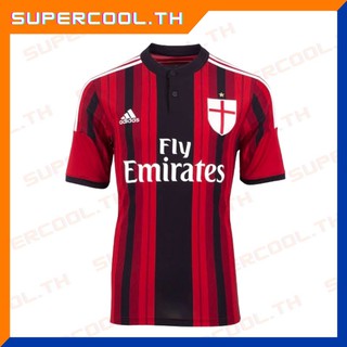 AC Milan Retro Vintage 2014/2015 เสื้อบอลย้อนยุค เสื้อเอซี มิลานย้อนยุค เสื้อบอลเอซีมิลาน ตอเรส