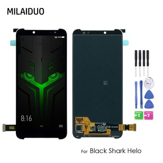 หน้าจอสัมผัส LCD ดิจิไทเซอร์ ของแท้ สําหรับ Xiaomi Black Shark Helo AWM-A0