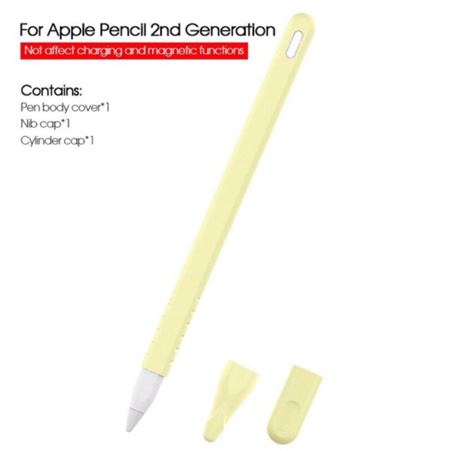 ปลอกปากกา ซิลิโคน Apple Pencil gen2
