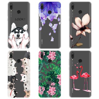 เคส Huawei Y7 2019 แฟชั่น Soft Cover TPU Case เคสซิลิโคน Huawei Y7 2019