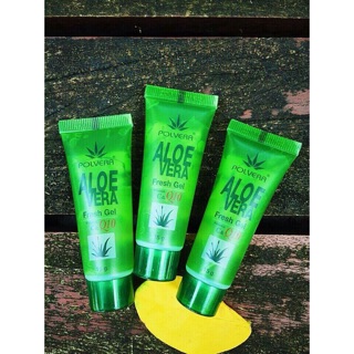 เจลว่านหางจระเข้สดแท้ 100% Polvera Aloevera Fresh Gel (ขาย 2 หลอดขึ้นไป)