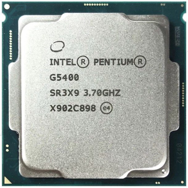 โปรเซสเซอร์ CPU Intel Pentium G5400 LGA 1151 3.7GHz 4M Cache Dual-Core 58W Lyczar แบบตั้งโต๊ะ #4