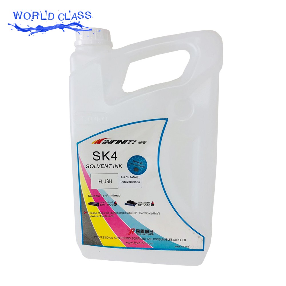 น้ำยาล้างหัวพิมพ์ Infiniti SK4 Solvent Flush 5L