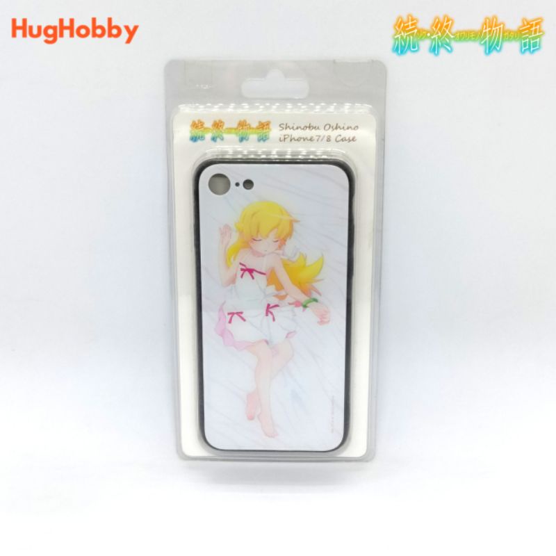 เคสมือถือ เคสแข็ง iPhone7 / iPhone8 Hard Glass Case - Zoku Owarimonogatari Shinobu Oshino ปกรณัมยังค