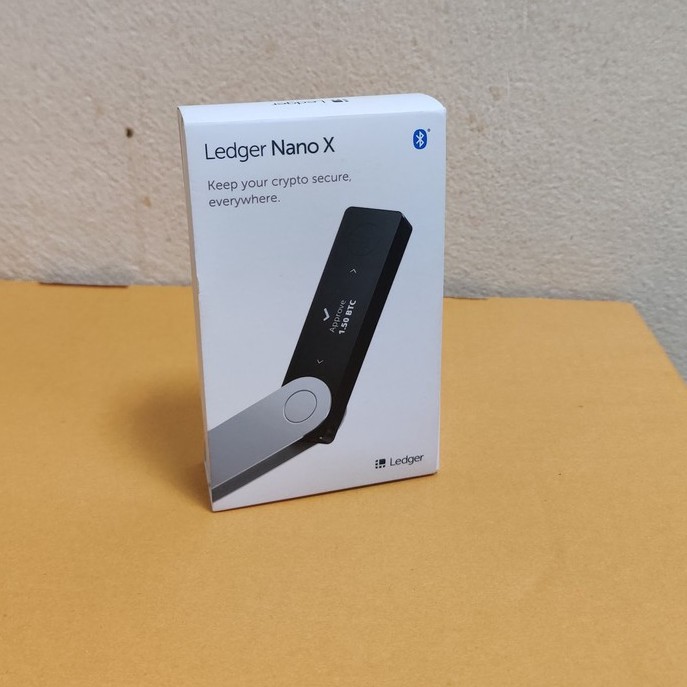 กล่องเปล่า Ledger Nano X  พร้อมสติ๊กเกอร์