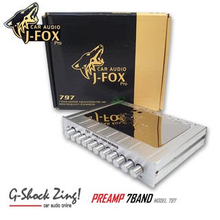 J-FOX PRO ปรี 7แบนด์/Band (แยกซับอิสระ) หัวทิพฟานี่ J-FOX PRO รุ่น 797