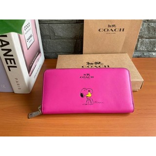 COACH F53773  SNOOPY LONG WALLET