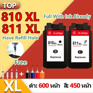 Remanufactured ink cartridge  for Canon PG810XL CL811XL Canon 810 811 XL Canon 810 811 Canon 810 811 Bk Canon 810 สีดําสําหรับกล้องถ่ายรูป