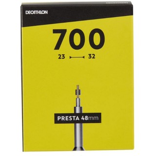 ยางในวาล์ว Presta ขนาด 700x23/32 48 มม.