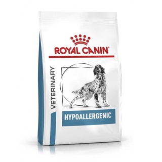 Royal Canin Hypoallergenic 2kg สำหรับสุนัข แพ้อาหาร เม็ดใหญ่ โปรตีนถั่วเหลือง Hypo Dry Food