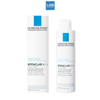 LA ROCHE-POSAY Effaclar K+ Lotion 200 ml. -  โลชั่นบำรุงผิวหน้า เพื่อผิวแมท ชุ่มชื้น สำหรับผิวที่มีแนวโน้มเป็นสิวง่าย