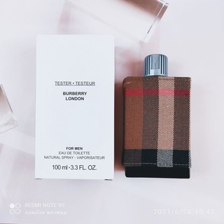 Tester BURBERRY  London For men edt 100ml