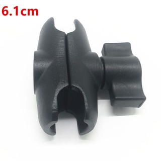 6.1cm Double Socket Arm for 1 inch Ball Bases Compatible for RAM Mounts for Gopro Action Camera, Garmin GPS, Smartphone