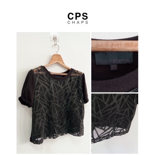 เสื้อ cps size xs โชว์ด้านหน้าค่ะ ใส่กับบราเกาะอกสวย