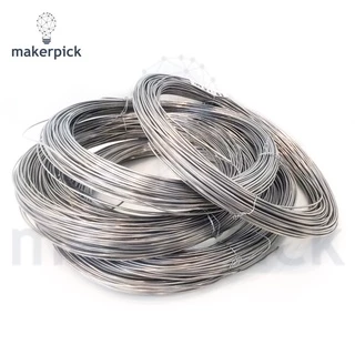 ลวดอลูมิเนียมกลม ขนาด 1, 1.5, 2 mm Aluminium Wire ลวดอลูมิเนียม ลวดดัดบอนไซ ลวดอะลูมิเนียม