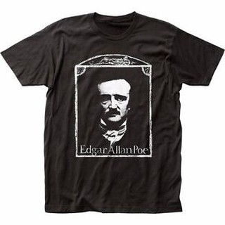 Edgar Allen POE Originals Licensed เสื้อยืดคอกลมแขนสั้นสำหรับผู้ชาย
