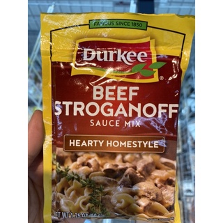 ซอสผงปรุงรส บีฟสโตรกานอฟ ซอสมิกซ์ ตรา เดอร์กี้ 50 G. Durkee Beef Stroganoff Sauce Mix Hearty Homestyle