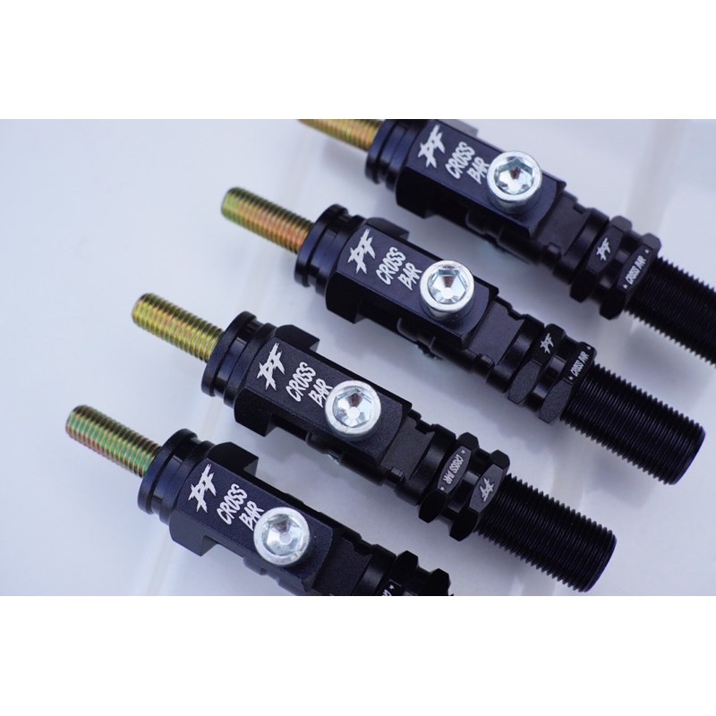 หัวจ๊อยค้ำ c สีดำแบร์น PF Cross Bar สำหรับนำไปเชื่อมทำค้ำหรือเปลี่ยนใส่ค้ำอันเก่า