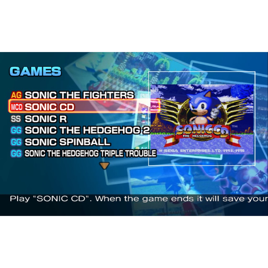 Sonic Gems Collection [USA] [PS2DVD]