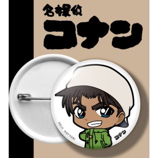 เข็มกลัด โคนัน BADGE CONAN DETECTIVE นักสืบจิ๋ว ฮัตโตริ HATTORI HEIJI