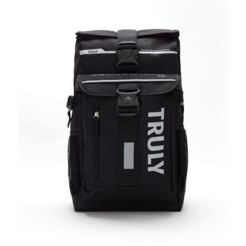 TRULY แบกสีดำ กระเป๋าเป้ BACKPACK REFLECTIVE BAG