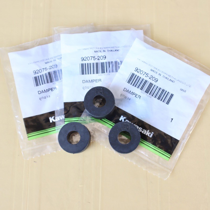 ลูกยางรองหม้อน้ำ(3ตัว) KR150 SERPICO VICTOR ลูกยางรองหม้อน้ำ อะไหล่แท้เบิกศูนย์KAWASAKI - รูปที่ 3