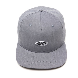 Vans หมวกแก๊ป หมวกผู้ชาย M Cap Trenton Snapback VN0A2ZZJGRX GRY(1400)