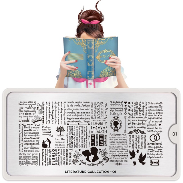 แผ่นแสตมป์เล็บ moyou london