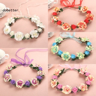 &lt;Dobetter&gt; ที่คาดผม แฮนด์เมด ลายดอกไม้ สําหรับงานแต่งงาน