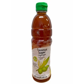 น้ำตาลมะพร้าว ชนิดน้ำเข้มข้น Coconut Sugar Syrup หอมหวาน ใช้ง่าย สะดวก สะอาด 480 มล.
