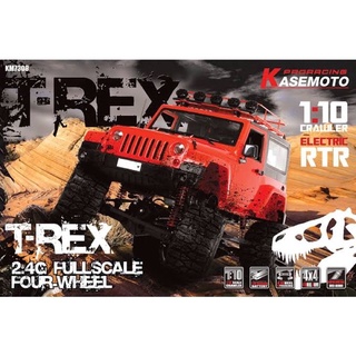 KASEMOTO T-REX รถไฟฟ้าบังคับวิทยุ บอดี้สเกล 4×4 สเกล1/10