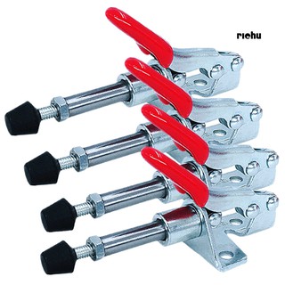 ฮาร์ดแวร์❤1/4Pcs GH-301AM Toggle Clamp Latch Push Pull Action Quick Release Hand Tool