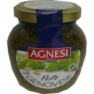 แอกเนซีซอสเพสโต้ 1 185 กรัม/Agnesi Pesto Sauce 1 185g