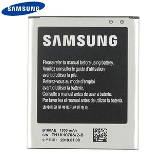 แบตเตอรี่ Samsung Original B100AE B100AC สำหรับ SAMSUNG Galaxy Ace 3 4 S7898 S7278 S7272 S7568i S7278 I679 S7270 S7262 G