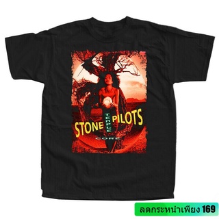 เสื้อยืดผ้าฝ้าย พิมพ์ลาย OITY4123TR - Stone Temple Pilots Core 1992 สีดํา สําหรับผู้ชาย 1A724 FW32W16E18679