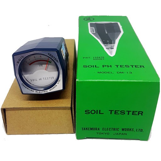 pH tester DM13 เครื่องวัดค่าพีเอชดิน Takemura Japan