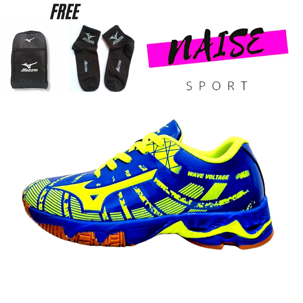 Mizuno Wave Voltage Low Volleyball Shoes ผู้ชายผู้หญิง Wave Voltage Volleyball Shoes