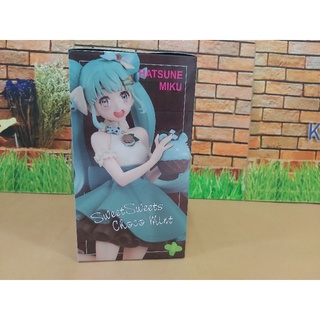 #Toreba# Hatsune Miku-Sweet Sweet Series Figure-Chocmint 17cm.