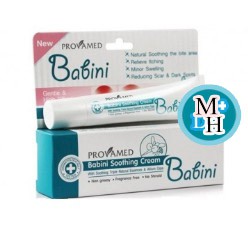 ..มาใหม่ต้องลอง.. Provamed Babini Soothing Cream 15g ลดปัญหารอยดำ สำหรับเด็กผิวบอบบาง(09104) ..บริการเก็บเงินปลายทาง ..