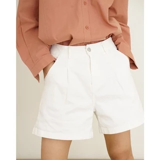 Rool - Shorts 323 กางเกงขาสั้นเอวสูง ทรงสวย เนื้อผ้ายืดหยุ่น เก็บสะโพกได้ดี