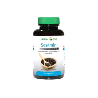 Sesamin 60 Capsules สารสกัดเซซามินจากงาดำ 60 แคปซูล