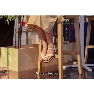รองเท้าสุดนุ่ม รุ่นVivian ✨ รองเท้าทรงรัดข้อเท้าใส่ง่ายแค่เกี่ยวตะขอ ใส่ได้ทุกสีผิว รองเท้าทรงเกาหลี
